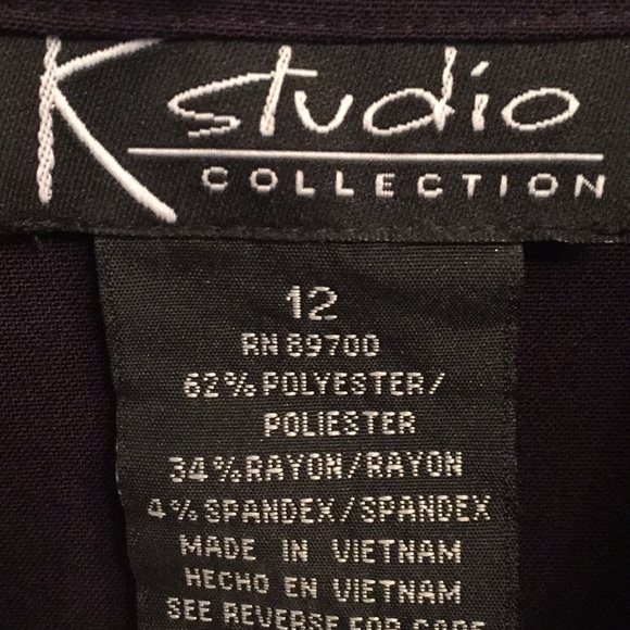 Eggplant dress - Picture 4 of 4